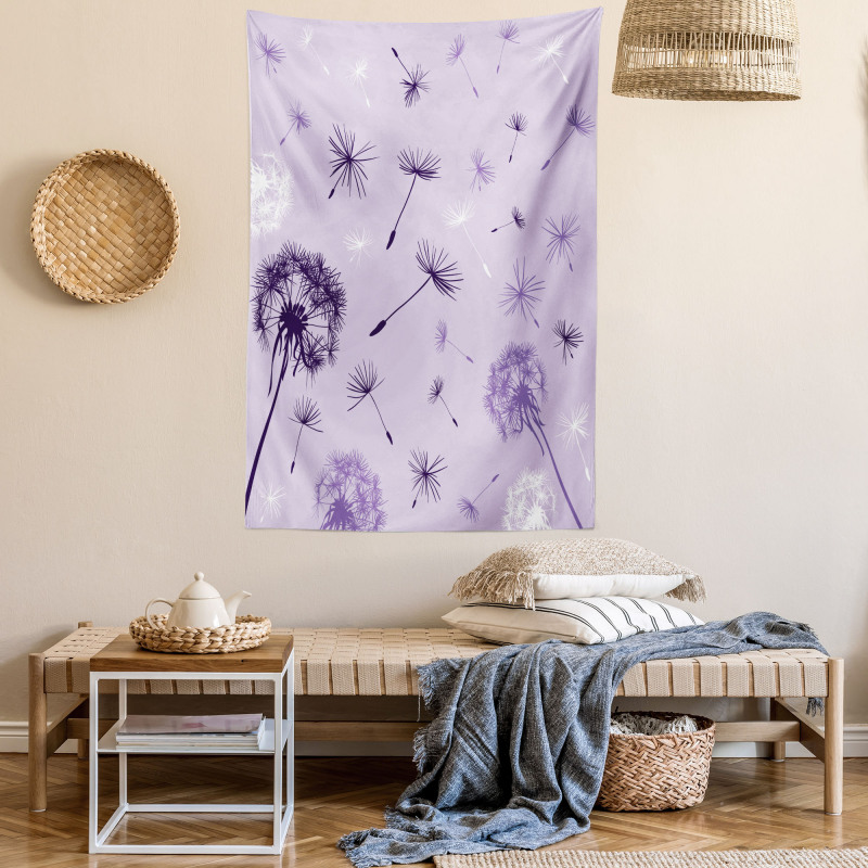Botany Purple Tone Tapestry