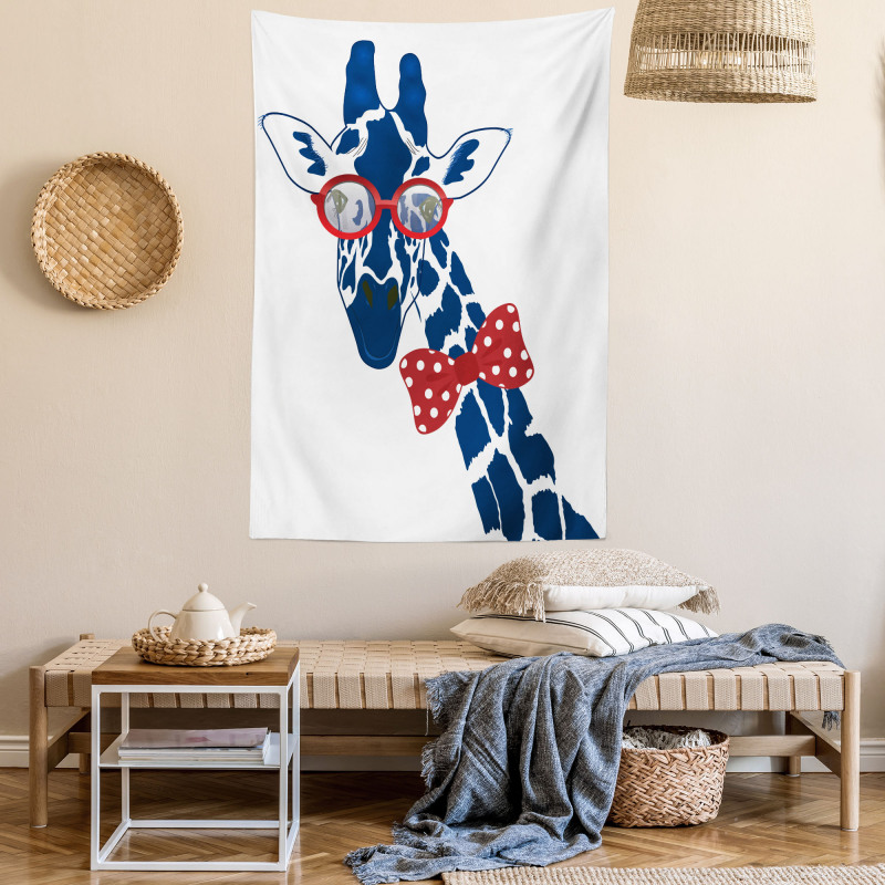 Long Neck with Bowtie Tapestry