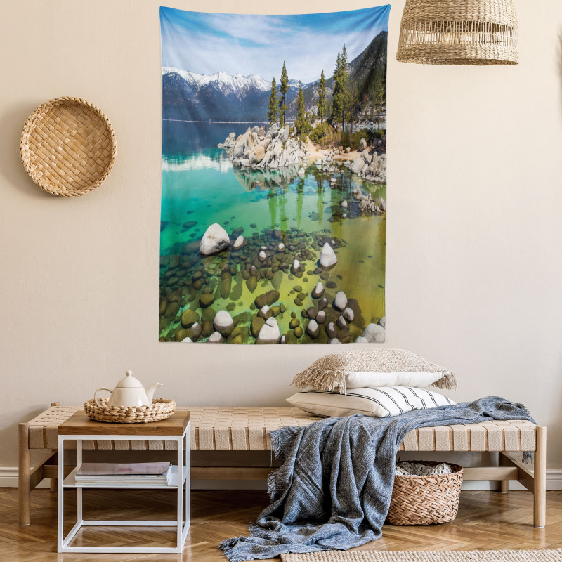 Sierra Nevada Lake Photo Tapestry