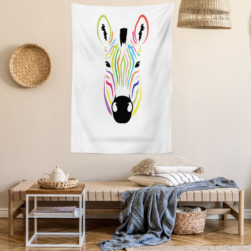 Colorful Exotic Funny Tapestry