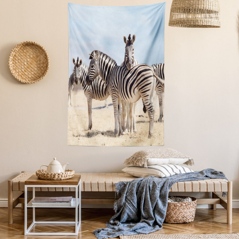 Namibia Africa Safari Tapestry