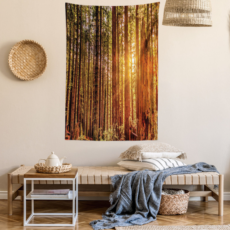 Redwoods Forestry Tapestry