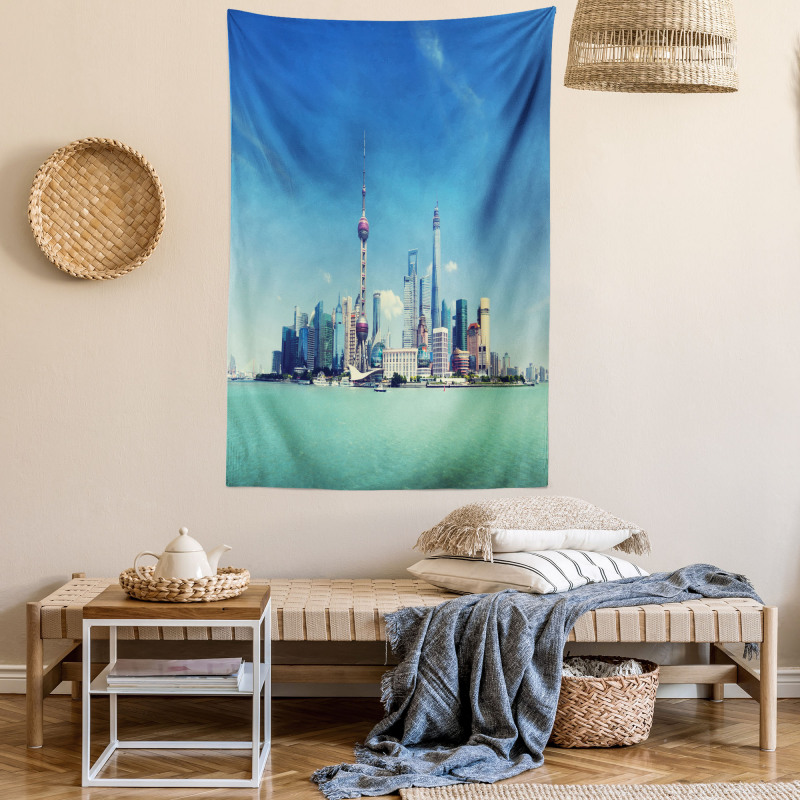 Shanghai Scenery Tapestry