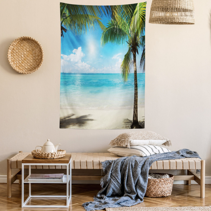 Coconut Shadows Tapestry