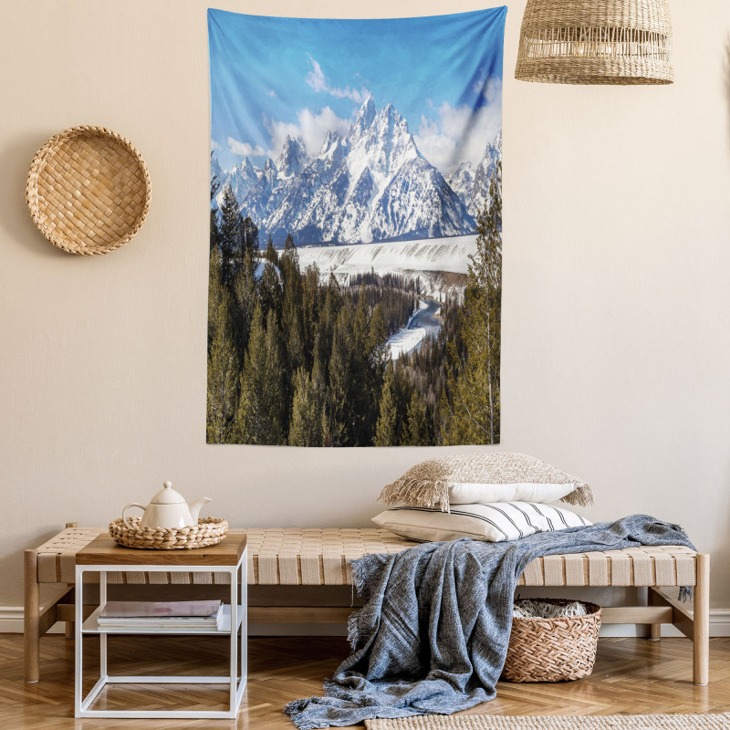 Magnificent Grand Teton Tapestry