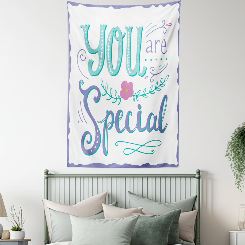 You are Special in a Frame Tapestry