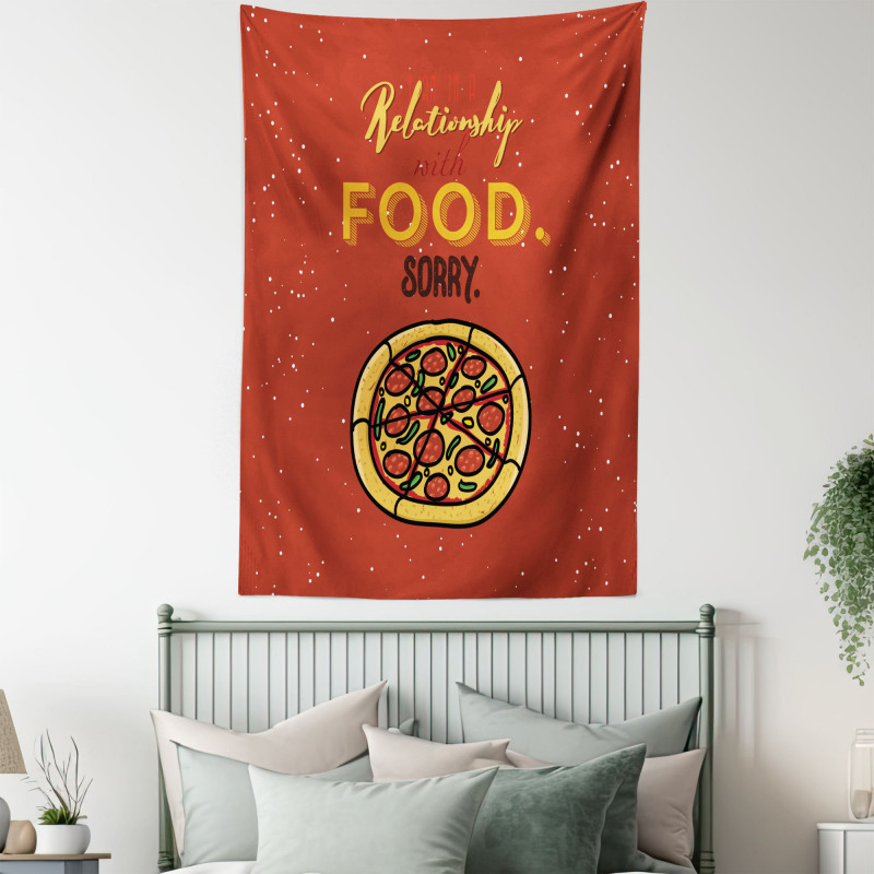 Pizza Relationship with Food Tapestry