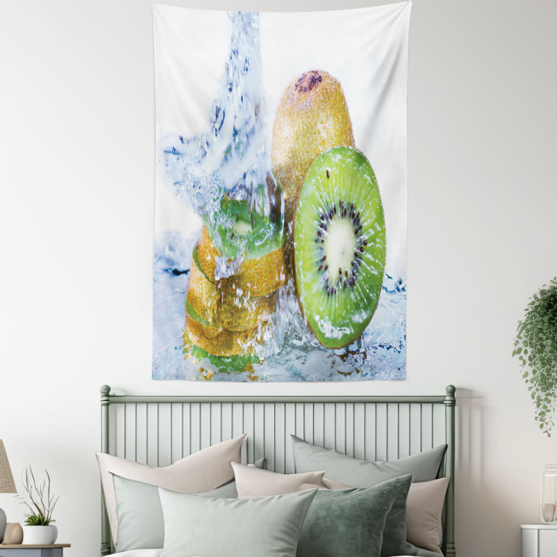 Photo of Water Splash on Fruit Tapestry