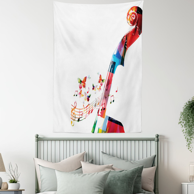 Creative Abstract Pegbox Art Tapestry