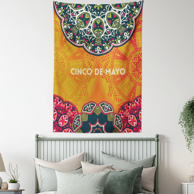 Motifs of Cinco de Mayo Tapestry