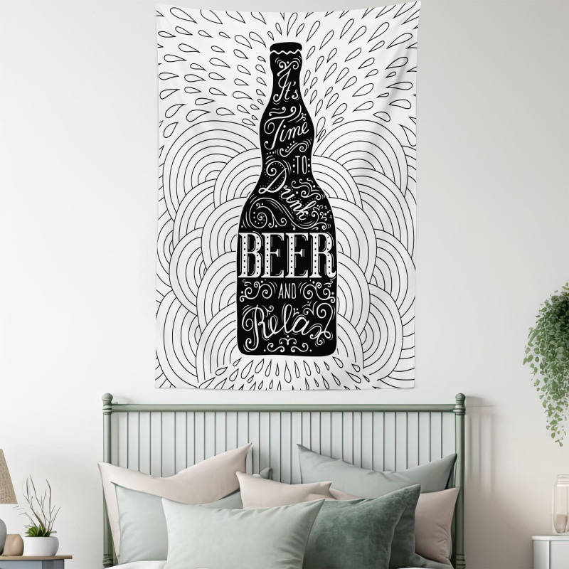 It's Time to Drink Beer Tapestry