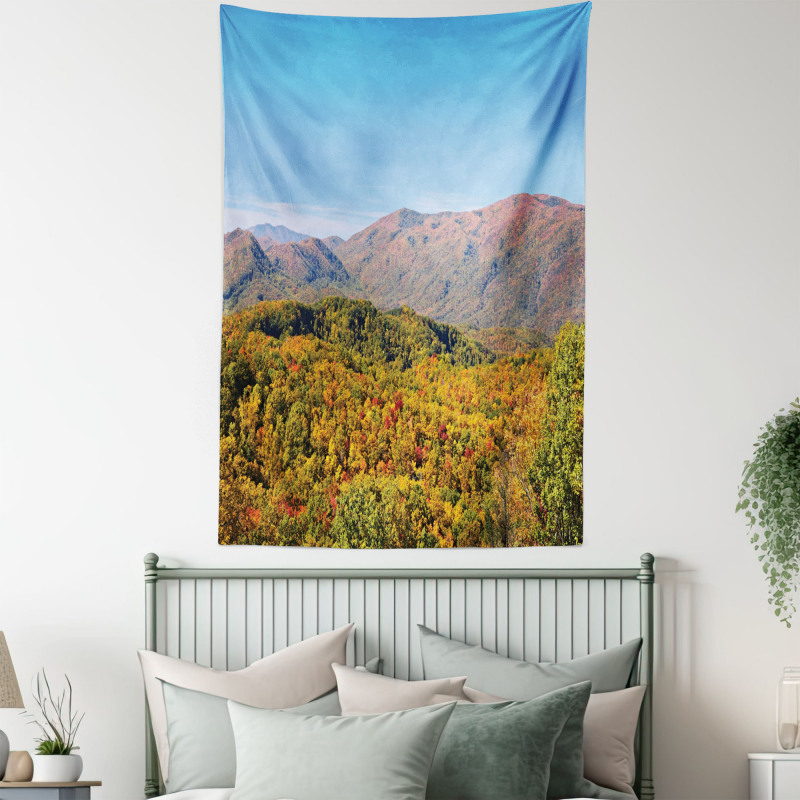 Fall Colors Woodland Tapestry