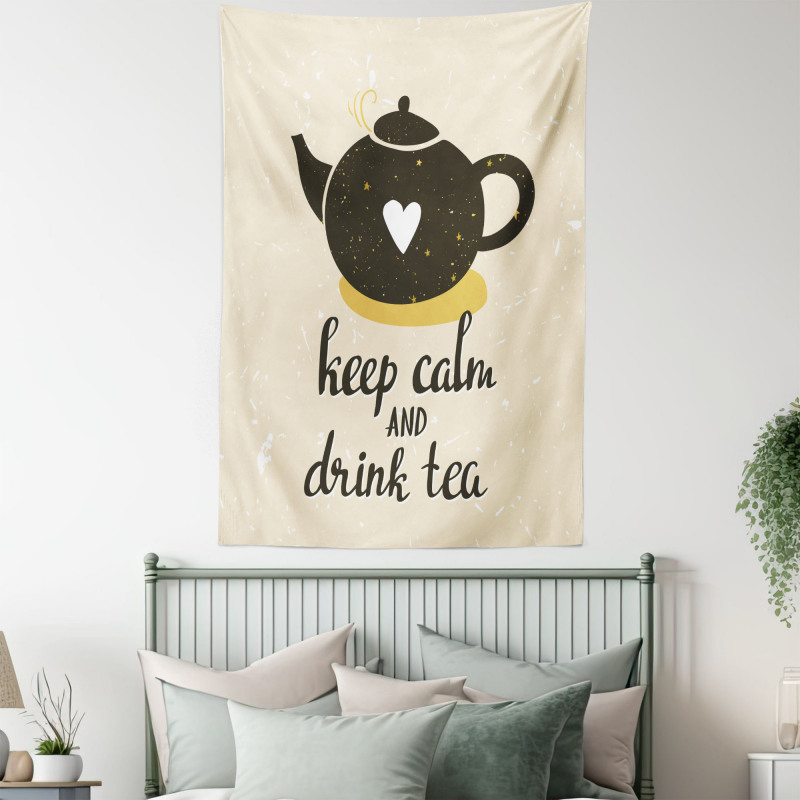 Drink Tea Teapot Tapestry