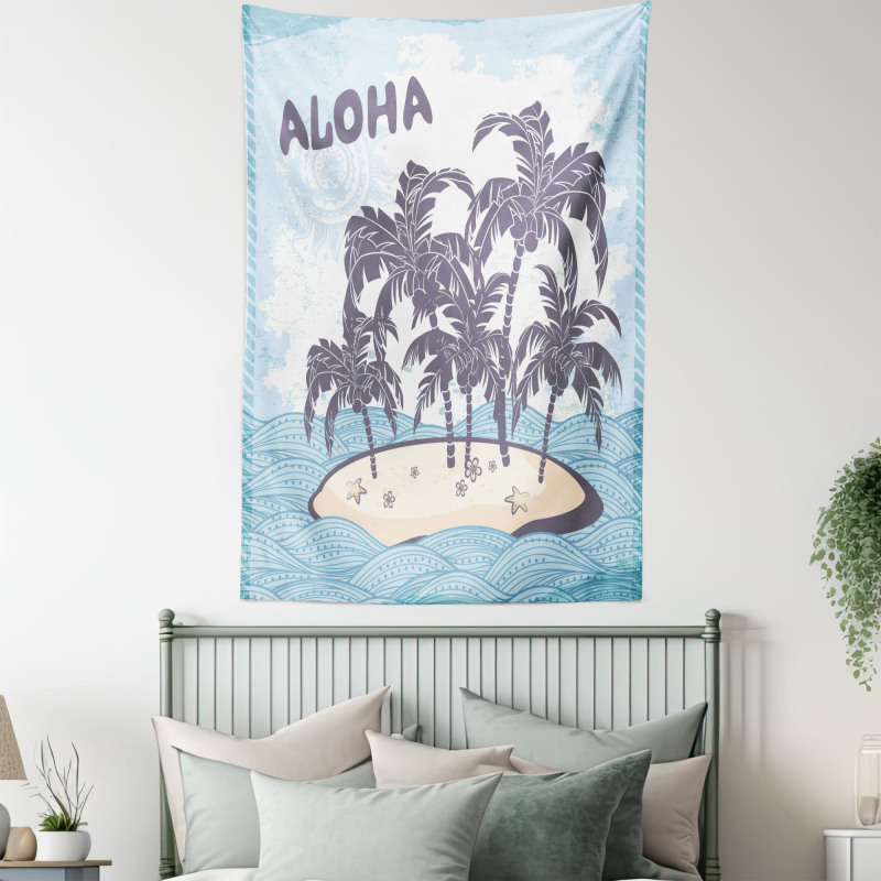 Hawaiian Island Tapestry