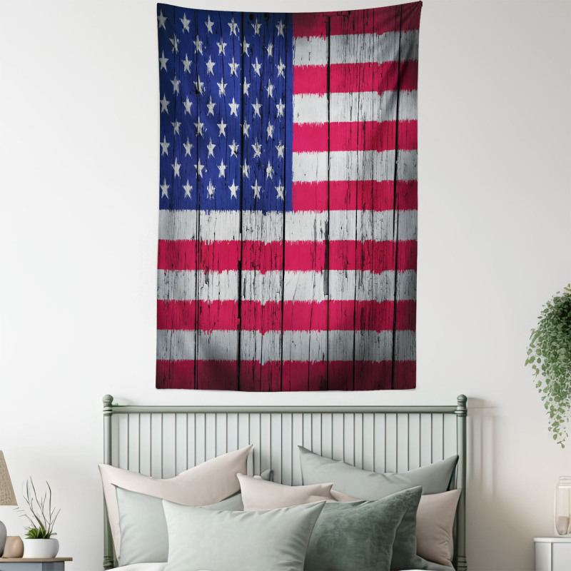 July Fourth Freedom Day Tapestry