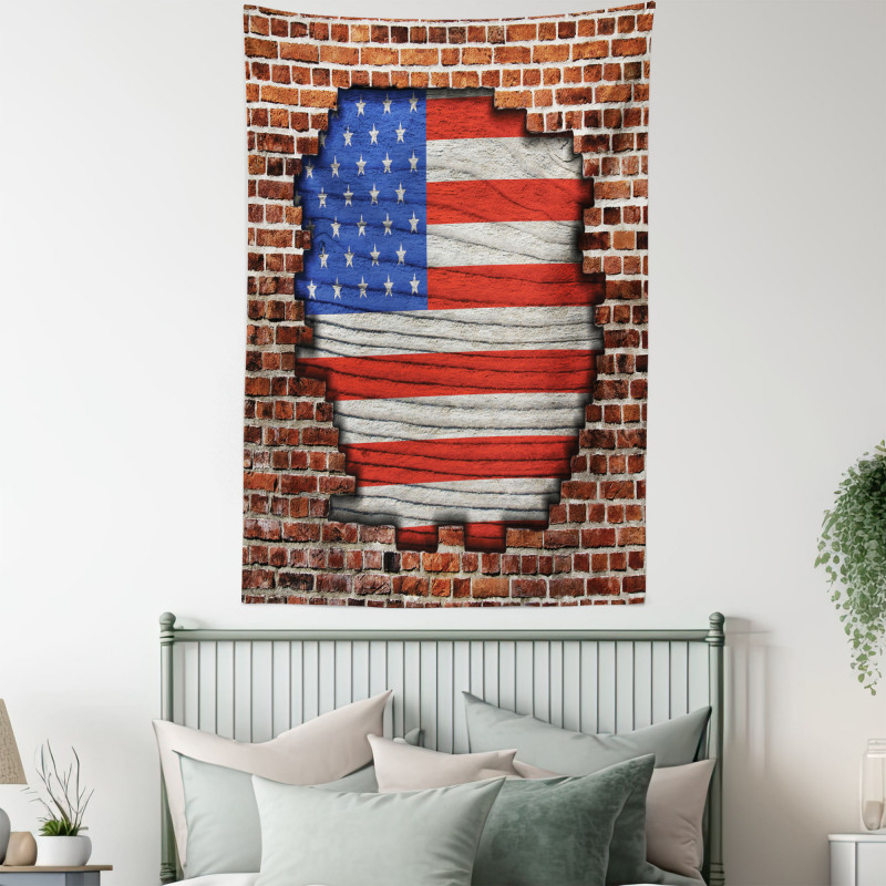 American National Flag Tapestry
