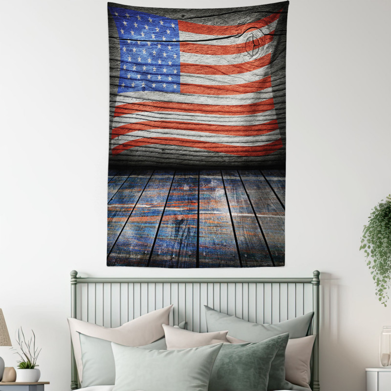 Patriotic National Flag Tapestry