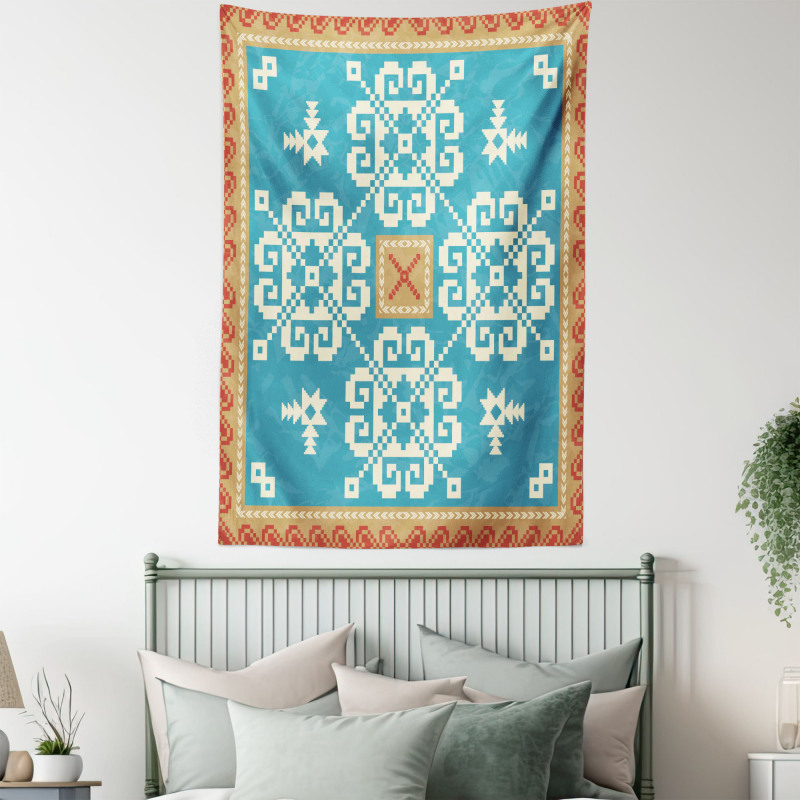 Nordic Style Square Ornament Tapestry