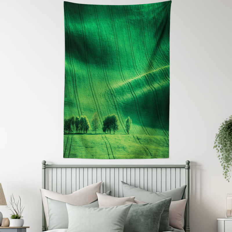 Meadow Fields Hills Tapestry