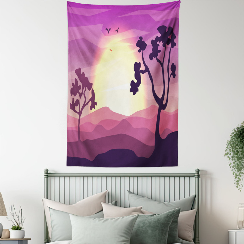 Gradient Landscape Tapestry