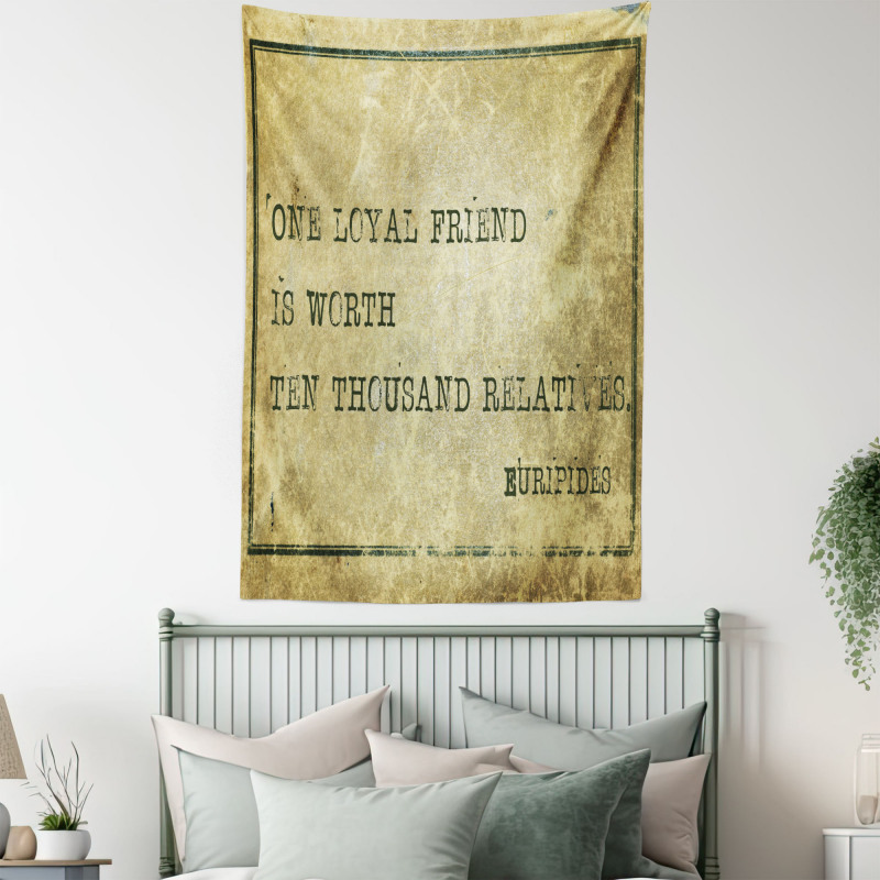 Euripides Sayings Art Tapestry