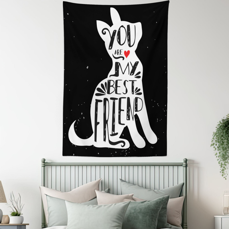 Puppy Lover Buddy Tapestry