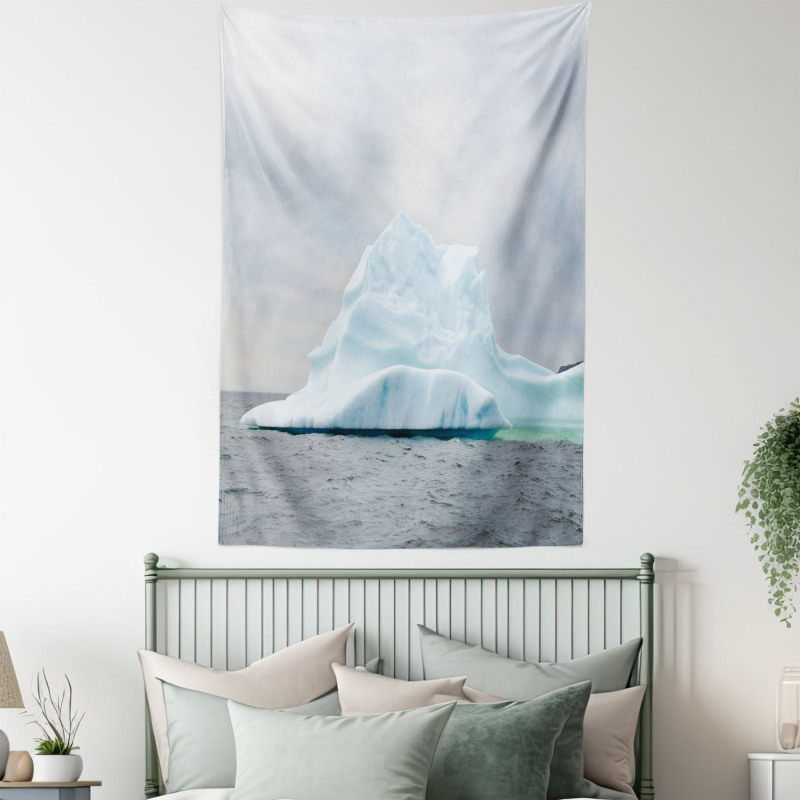 Geographic Rock on Water Tapestry