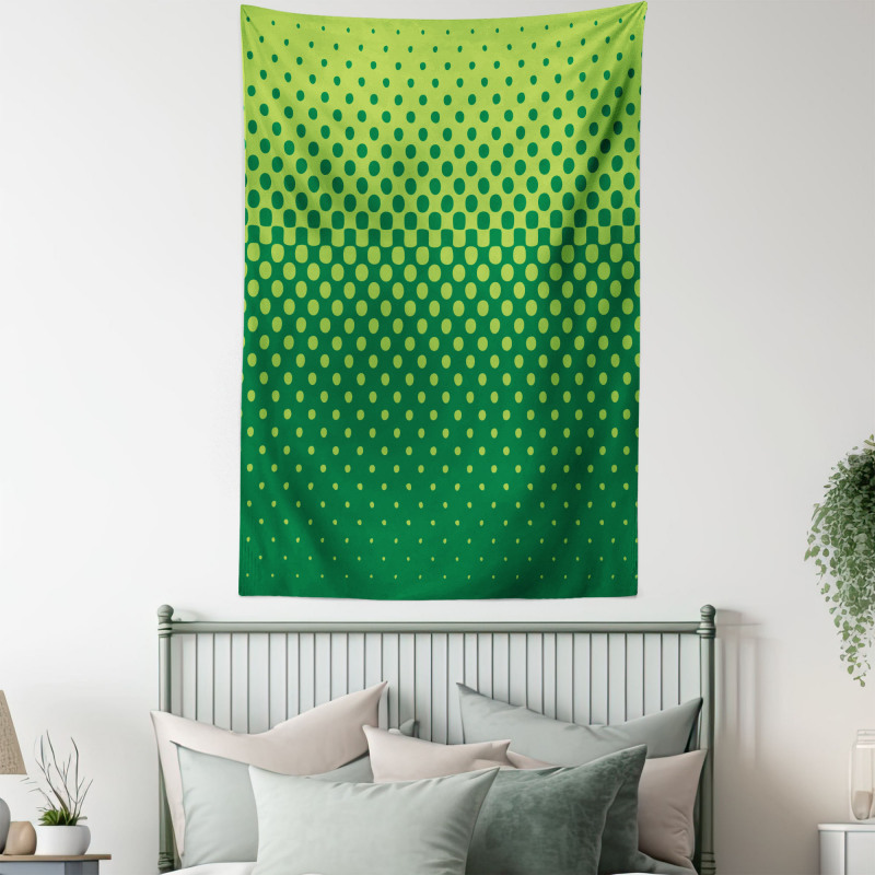 Vertical Halftone Tapestry