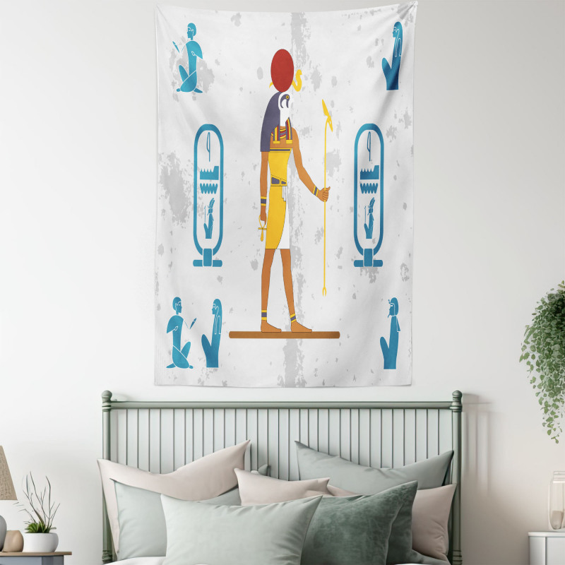 Historical Ancient Figures Tapestry