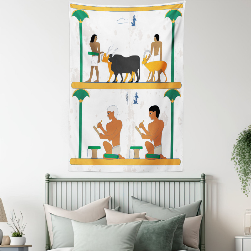 Man and Animal Tapestry