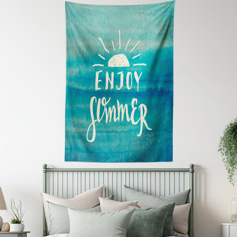 Enjoy Summer on Watercolor Tapestry