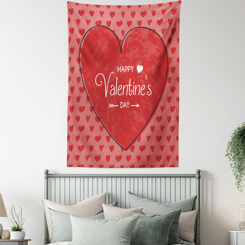 Concept Hearts Tapestry