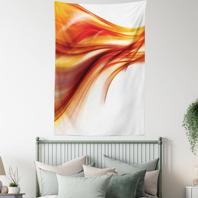 Blurred Smock Art Rays Tapestry