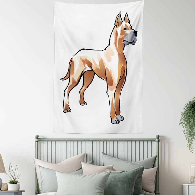 German Mastiff Dog Tapestry