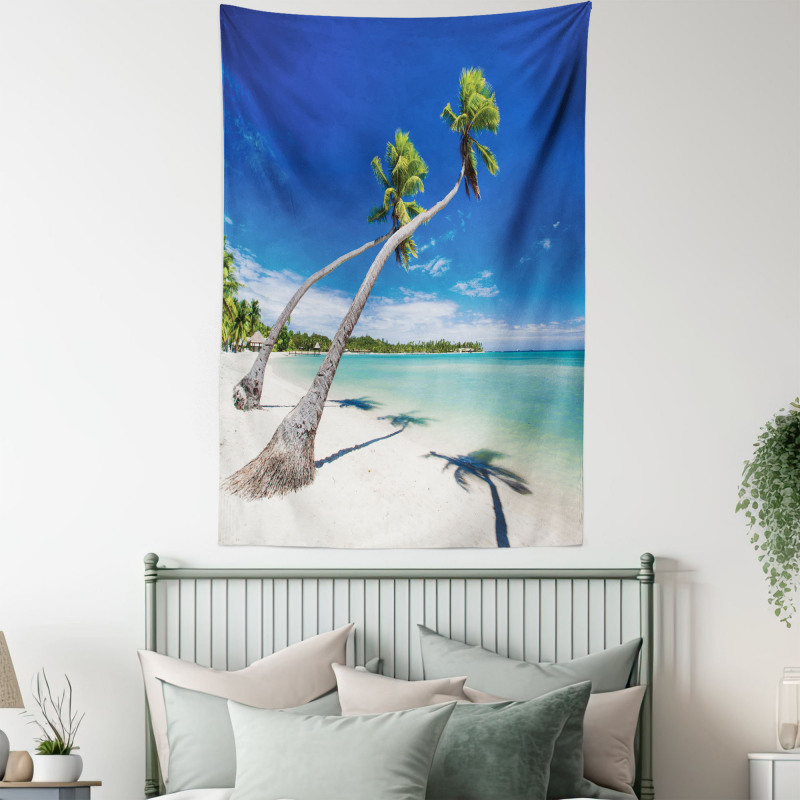 Trees Hanging Above a Lagoon Tapestry