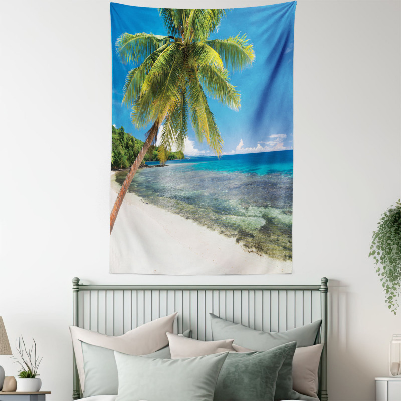 Island Paradise for Travelers Tapestry