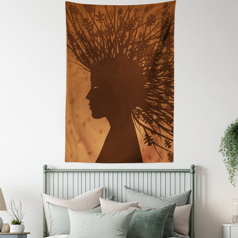 Autumnal Elements Hair Tapestry