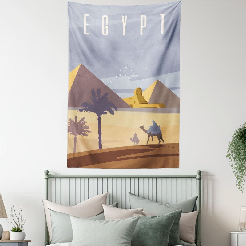 Cleopatra Pyramids Tapestry