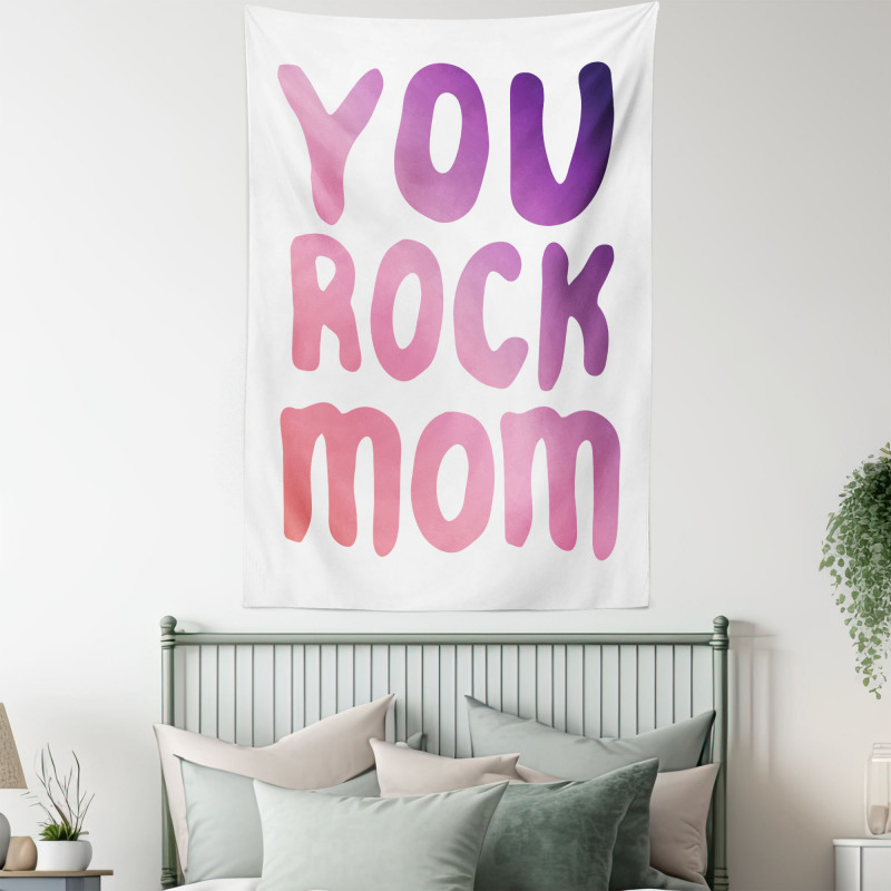 Gradient Mother's Day Art Tapestry