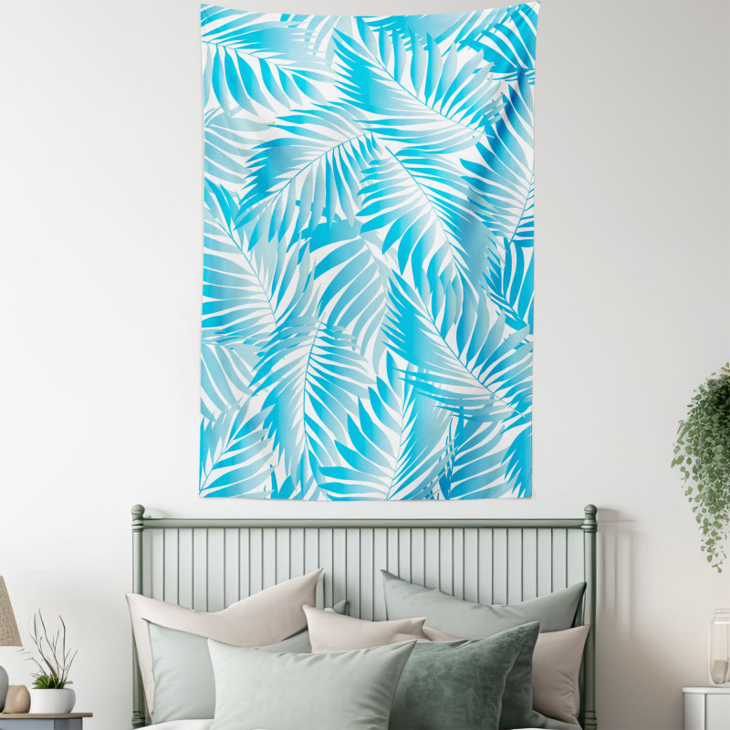 Exotic Miami Palms Tapestry