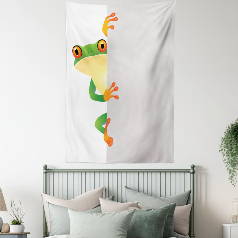 Frog Prince Reptiles Tapestry