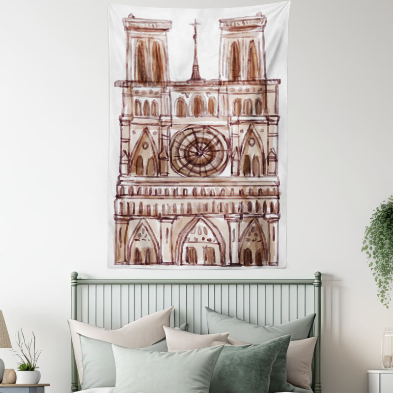 Landmark Sketch Tapestry