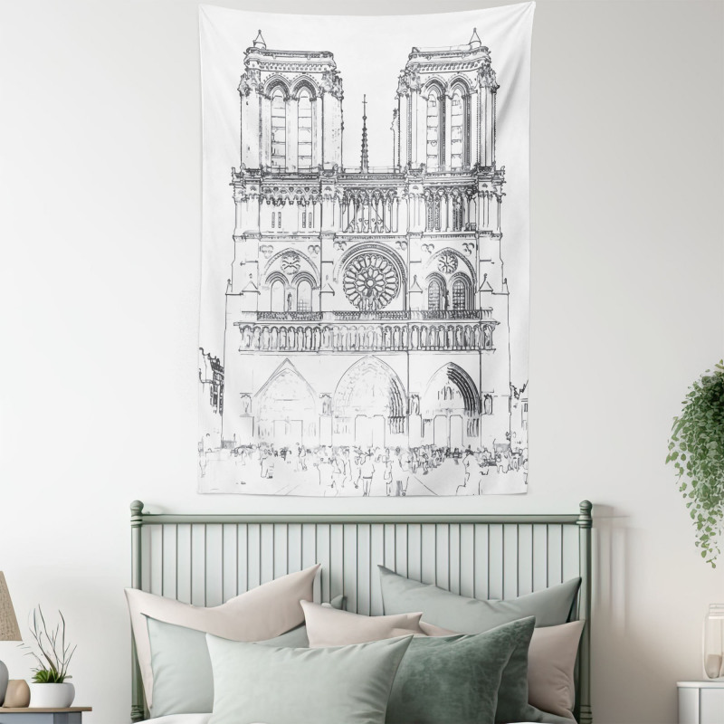 Detailed Sketch Tapestry