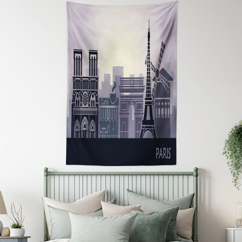 French Building Tapestry
