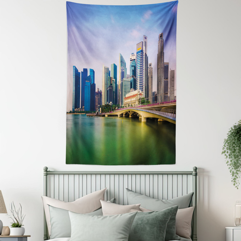 Cityscape Picturesque Tapestry