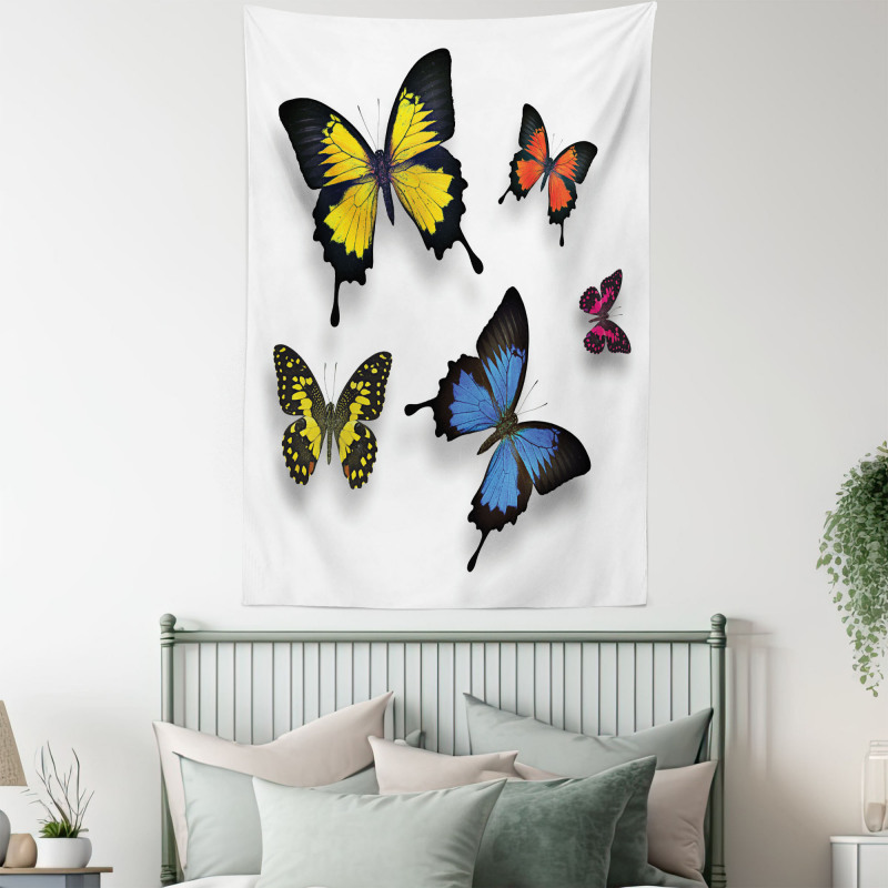 Nature Moths Wings Tapestry