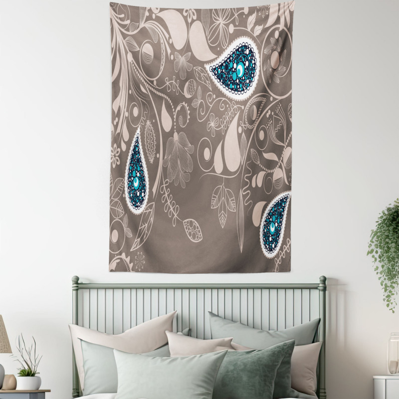 Orienta Swirled Branch Tapestry