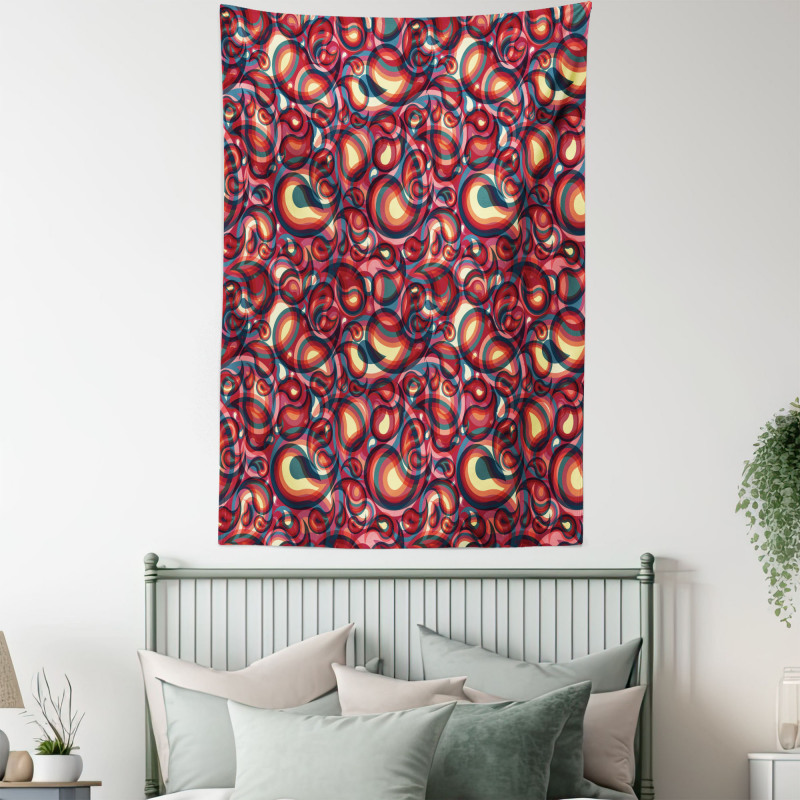 Modern Paisley Tapestry