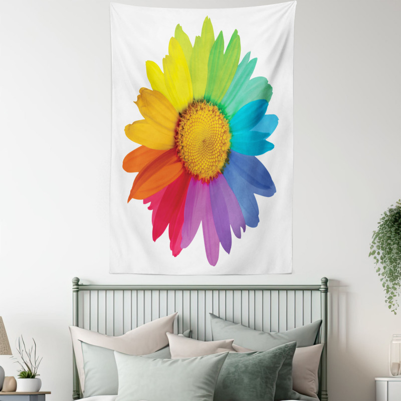 Hippie Daisy Spring Tapestry