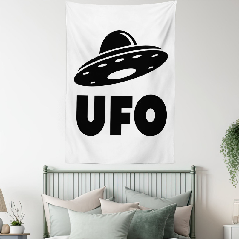 Unidentified Flying Object Tapestry